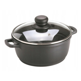 Garnek 24cm 5,0L odlew aluminium - SSW Crispy